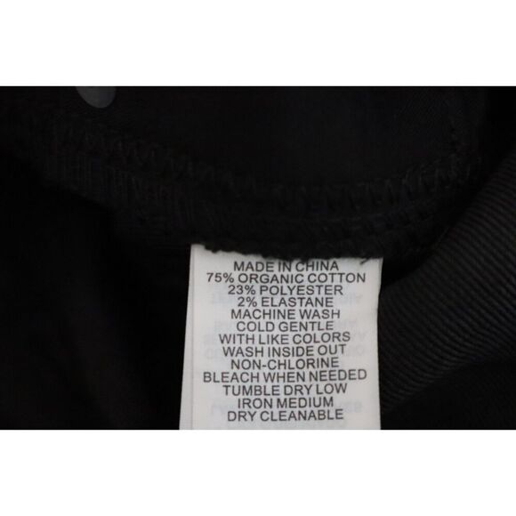 PrAna Men's Sz 30x36 Black Out Bridger Slim Fit Straight Leg Denim Jeans - Picture 4 of 11